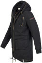 Navahoo Assasin Herren Winter Jacke B645 Schwarz...