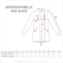 Marikoo Rose Damen Winter Jacke gesteppt lang B647 Schwarz-Größe XXL - Gr. 44