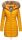 Marikoo Rose Damen Winter Jacke gesteppt lang B647 Gelb Größe M - Gr. 38