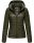 Marikoo Samtpfote leichte Damen Steppjacke B600 Olive Größe XS - Gr. 34