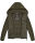 Marikoo Samtpfote leichte Damen Steppjacke B600 Olive Größe XS - Gr. 34