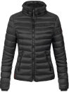 Navahoo Lulana Damen Steppjacke Übergangsjacke B650 Schwarz Größe XS - Gr. 34