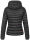 Navahoo Lulana Damen Steppjacke Übergangsjacke B650 Schwarz Größe S - Gr. 36