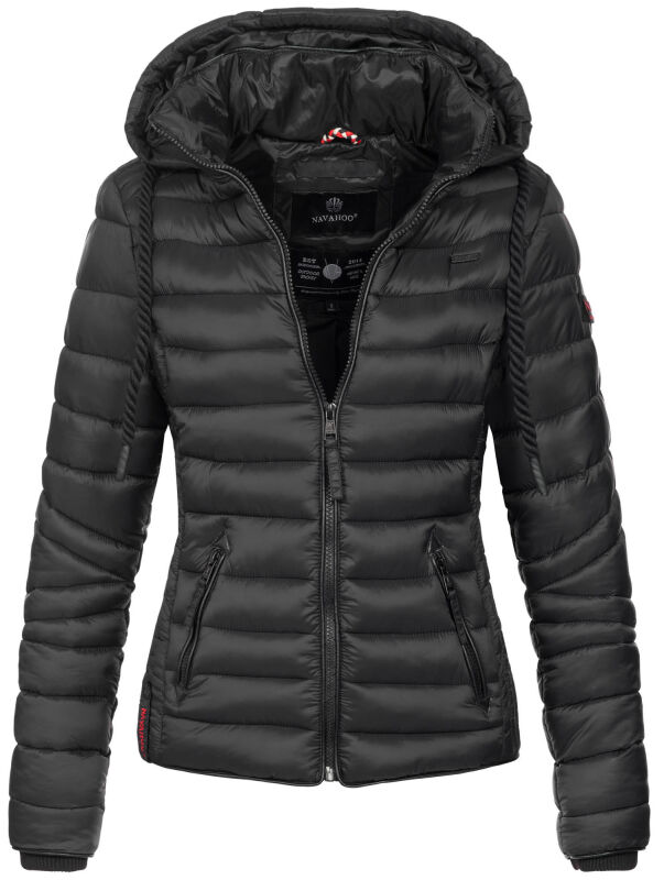 Navahoo Lulana Damen Steppjacke Übergangsjacke B650 Schwarz Größe L -,  54,90 €