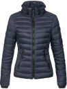 Navahoo Lulana Damen Steppjacke Übergangsjacke B650 Navy Größe S - Gr. 36