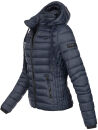 Navahoo Lulana Damen Steppjacke Übergangsjacke B650 Navy Größe S - Gr. 36