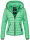 Navahoo Lulana Damen Steppjacke Übergangsjacke B650 Mintgrün Größe XS - Gr. 34
