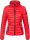 Navahoo Lulana Damen Steppjacke Übergangsjacke B650 Rot Größe XS - Gr. 34