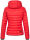 Navahoo Lulana Damen Steppjacke Übergangsjacke B650 Rot Größe XS - Gr. 34