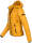 Navahoo Lulana Damen Steppjacke Übergangsjacke B650 Gelb Größe XS - Gr. 34