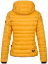 Navahoo Lulana Damen Steppjacke Übergangsjacke B650 Gelb Größe XL - Gr. 42