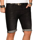 Indicode Herren Sommer Jeans Shorts kurze Hose B556...