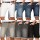 Indicode Herren Sommer Jeans Shorts kurze Hose B556 Dunkelblau Größe XXL - Gr. 2XL