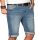 Indicode Herren Sommer Jeans Shorts kurze Hose B556 Hellblau Größe S - Gr. S