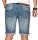 Indicode Herren Sommer Jeans Shorts kurze Hose B556 Hellblau Größe S - Gr. S