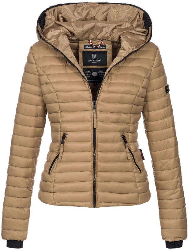 Navahoo Kimuk Damen Steppjacke B348 Camel Größe XS - Gr. 34