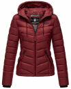 Marikoo Kuala leichte Damen Steppjacke B403 Bordeaux Größe L - Gr. 40