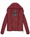 Marikoo Kuala leichte Damen Steppjacke B403 Bordeaux Größe L - Gr. 40