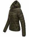 Marikoo Kuala leichte Damen Steppjacke B403 Olive Größe L - Gr. 40