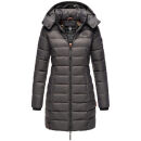 Marikoo Abendsternchen Damen Winter Jacke gesteppt B603 Anthrazit-Größe XS - Gr. 34