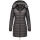 Marikoo Abendsternchen Damen Winter Jacke gesteppt B603 Anthrazit-Größe XS - Gr. 34