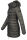Marikoo Abendsternchen Damen Winter Jacke gesteppt B603 Anthrazit-Größe S - Gr. 36