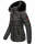 Marikoo warme Damen Winter Jacke Steppjacke B391 Anthrazit Größe M - Gr. 38