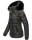 Marikoo warme Damen Winter Jacke Steppjacke B391 Anthrazit Größe XL - Gr. 42