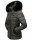Marikoo warme Damen Winter Jacke Steppjacke B391 Anthrazit Größe XL - Gr. 42
