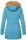 Marikoo Damen Winter Jacke Parka warm gefüttert B362 Light Blue Größe XS - Gr. 34