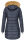 Navahoo Damen Winter Jacke Steppjacke warm gefüttert B374 Navy Größe XS - Gr. 34