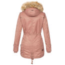 Navahoo warme Damen Winter Jacke mit Teddyfell B399 Terakotta Größe XS - Gr. 34