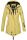 Marikoo Zimtzicke Damen Outdoor Softshell Jacke lang  B614 Gelb Größe XXXL - Gr. 46