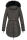 Marikoo warme Damen Winter Jacke Stepp Mantel lang B401 Anthrazit Größe S - Gr. 36