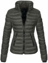 Marikoo Lola leichte Damen Steppjacke B405 Anthrazit...