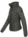 Marikoo Lola leichte Damen Steppjacke B405 Anthrazit Größe XS - Gr. 34