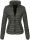 Marikoo Lola leichte Damen Steppjacke B405 Anthrazit Größe XS - Gr. 34
