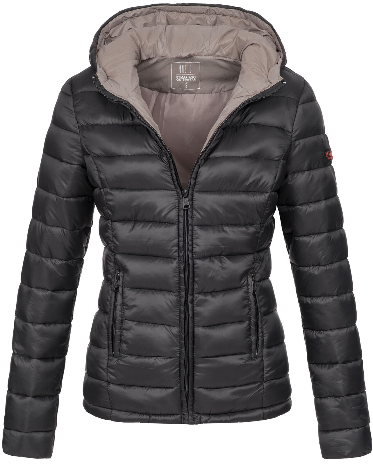 Marikoo Lucy Damen Steppjacke Übergangsjacke B651 Schwarz Größe S - G,  54,90 €