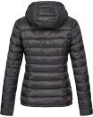 Marikoo Lucy Damen Steppjacke Übergangsjacke B651 Schwarz Größe S - Gr. 36