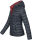 Marikoo Lucy Damen Steppjacke Übergangsjacke B651 Navy Größe XS - Gr. 34