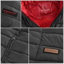 Marikoo Lucy Damen Steppjacke Übergangsjacke B651 Anthrazit Größe S - Gr. 36