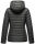 Marikoo Lucy Damen Steppjacke Übergangsjacke B651 Anthrazit Größe S - Gr. 36