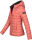 Marikoo Lucy Damen Steppjacke Übergangsjacke B651 Coral Größe M - Gr. 38