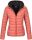 Marikoo Lucy Damen Steppjacke Übergangsjacke B651 Coral Größe L - Gr. 40