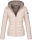 Marikoo Lucy Damen Steppjacke Übergangsjacke B651 Rosa Größe XS - Gr. 34