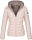 Marikoo Lucy Damen Steppjacke Übergangsjacke B651 Rosa Größe M - Gr. 38
