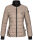 Marikoo Fiona Damen Stepp Jacke Übergangsjacke B653 Taupe Größe S - Gr. 36