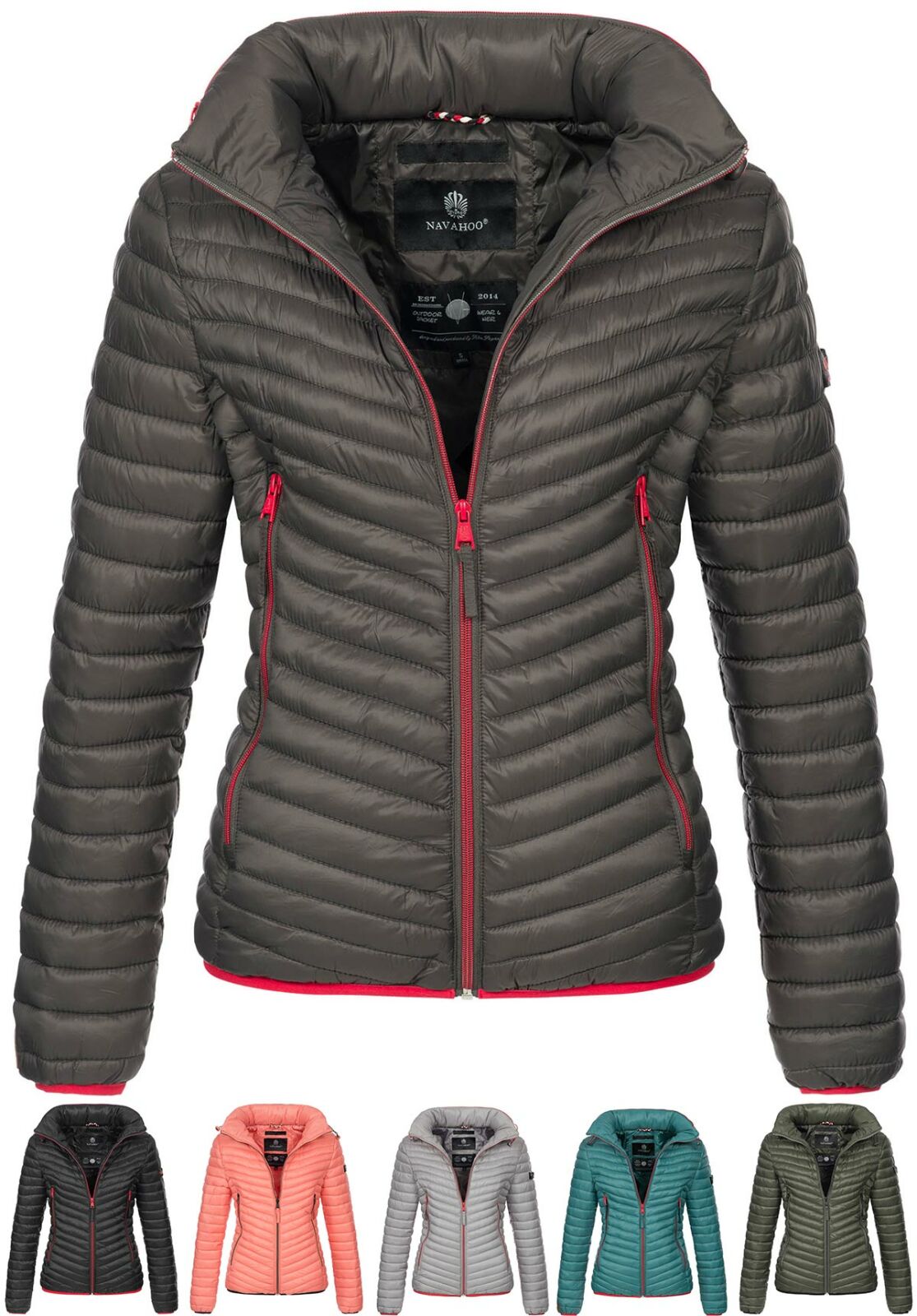 Frhjahr Leichte Steppjacke Damen
