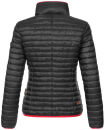 Navahoo Pari Damen leichte Übergangs-Steppjacke B654 Schwarz Größe XS - Gr. 34