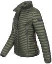 Navahoo Pari Damen leichte Übergangs-Steppjacke Grün Größe S - Gr. 36